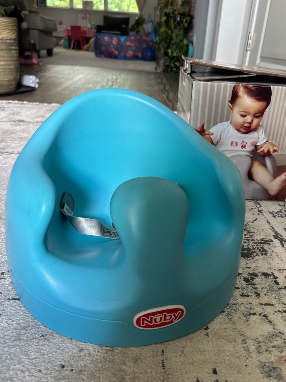 Nuby Baby Floor Seat in Blue